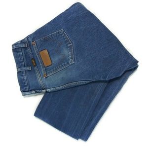 Vintage Wrangler Men's Jeans Blue Denim 40x30 Pant